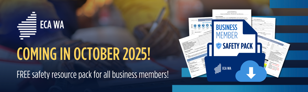ECA WA Business Member Safety Pack Banner Coming In October (1)